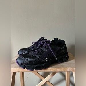 Asics x Needles Gel-NYC Sneakers – Black/Purple Butterfly – US size 6 on label